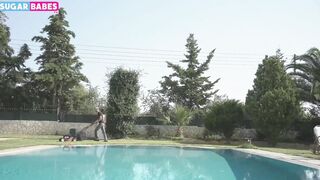 SugarBabesTv - Stepfamily Stories: The Garden Sex Party