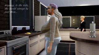 SIMS four: Our Stepmom Was a Porn Star