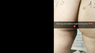Pregnant hotwife with a big jugs covered into body writing love to cheat with you! - Milky Mari