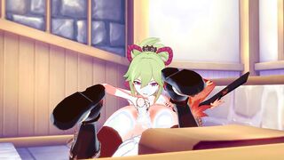 Genshin Impact Cartoon - Kazuha x Kuki Shinobu Hardsex - Japanese chinese Manga Cartoon Game Porn