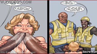 Art Class season #2 ep#7 - Construction site Interracial Three-Way Painful Anal at Museum