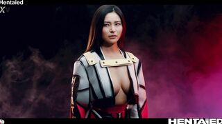 Real Life Animated - Rae Lil African banged! all the way through and impregnated by Alines with Jia Lissa
