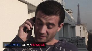 Swinger group sex with a big titted blonde and a dark hair