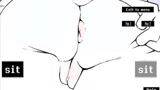 Undertale BedPlay [Rule 34 Cartoon PornPlay] Butt spanked and gorgeous big hooters titjob