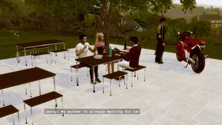 Sims four. Sensual College. Part two - Wc cheating (Penthouse parody)