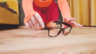 Velma Dinkley was caught by Fred Jones masturbating with Tentacle Sex Toy - Cosplay Spooky Boogie