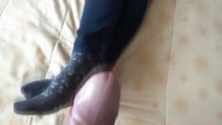 First time I let stepson enjoy my body and cum inside my booty