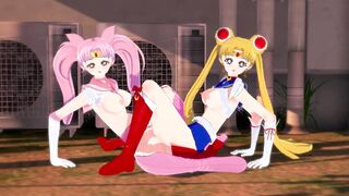 Sailor Moon Dyke - Usagi Tsukino x Chibiusa