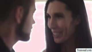 MILF shemale barebacked by her stepson