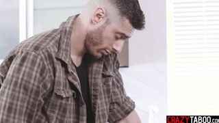 Big pipe plumber fucked big tits MILF