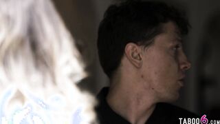 Foster teen initiated and tested by dad