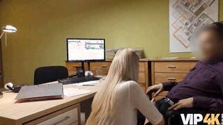 VIP4K. Nice woman needs cash, but the creditor wants to bang her