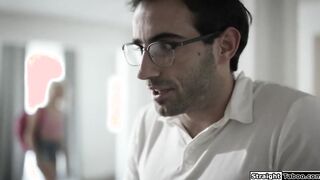 Petite schoolgirl is fucked by her tutor