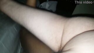 Cutie african mom ride white step son
