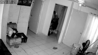 I surprise my little niece behind the door masturbating and she touches me
