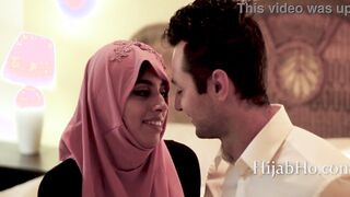 Step Daughter Inside Hijab's First Time Sex With Daddy- Ella Knox