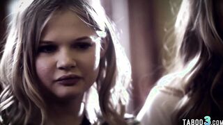 Counselor propitiated 2 blonde dyke 18 yo Coco Lovelock and Haley Reed