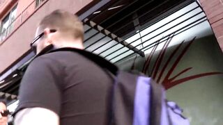 Bareback screwed with mega cummed. Picked up strangers