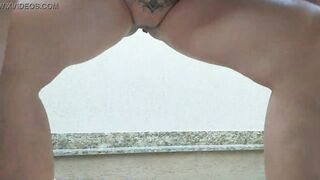 Very Hottie tattooed bouncing hard on the cock of the