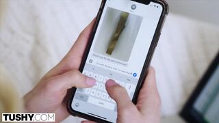 TUSHY her bf's Brother Satisfies her Anal Cravings