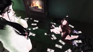 Rachet little Whores | IMVU edition | PAWG & big black cock Vs BWC