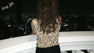 New year night out leads to after party hotel hookup