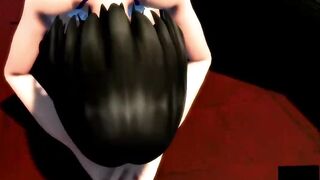 mMD she Pounded her own Boss Kancolle Girls