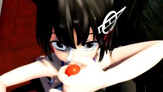 mMD she Pounded her own Boss Kancolle Girls