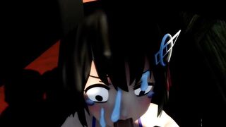 mMD she Pounded her own Boss Kancolle Girls