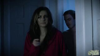 Stepmom Casca Akashova joins Avery Moon and Jay Myers inside