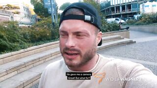 BABE attitude! ◊ Lou Nesbit ◊ sucks DICK in OUTSIDE