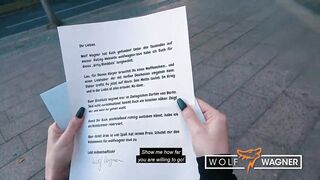 BABE attitude! ◊ Lou Nesbit ◊ sucks DICK in OUTSIDE