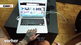 Bodo & Mia Blow: Sexsual fuckaround for a web cam