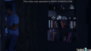 Filthy daddy fucking a 19 yo Mona Blue next to his
