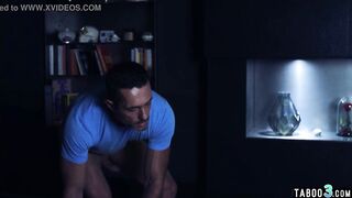 Filthy daddy fucking a 19 yo Mona Blue next to his