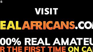 Pretty Vulgar African College Cutie Craves My A-grade Sperm