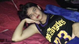I plowed my stepsister's bitch while she's lying down FULL STORY