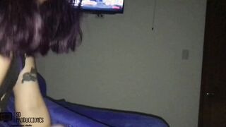 I plowed my stepsister's bitch while she's lying down FULL STORY