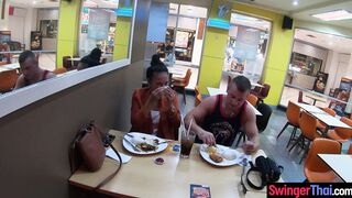 Big ass Thai GF in an amateur sex video