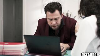 Teen political intern sucked bosses dick