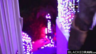 BLACKED RAW Race vehicle party turns in out of control group sex