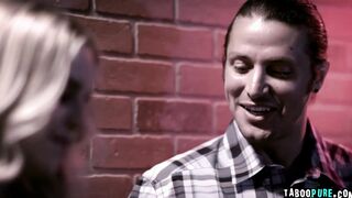 TabooPure.com - Long tits Codi Vore banged! rough by a hooker Jay Romero. Codi waits for a cab, Jay, comes out of the same club, also trying to got a cab. She flirtatiously suggests that they share a cab