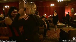 Subs butts plugged and screwed at party