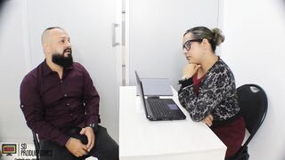Into exchange for a salary increase I pounded my boss who is very lusty FULL STORY