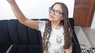 Stepbrother, don't break my booty, my whore, my stepsister, I convinced her to nailed, she blows my dick and takes out all the milk Xvideos Long Butt