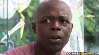 Mom Landlord Dee Williams gets rent inside form of 2 big black cock's