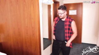 Geek Brother into Law Dream of Fucking his goddess German Step Sister into Law