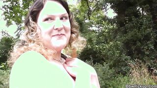 Big Titted long belly plumper picked up inside the street