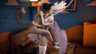 Angewomon wants to make her chosen barely legal happy [Full Video] 9m