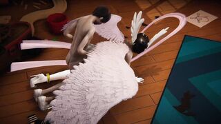 Angewomon wants to make her chosen barely legal happy [Full Video] 9m